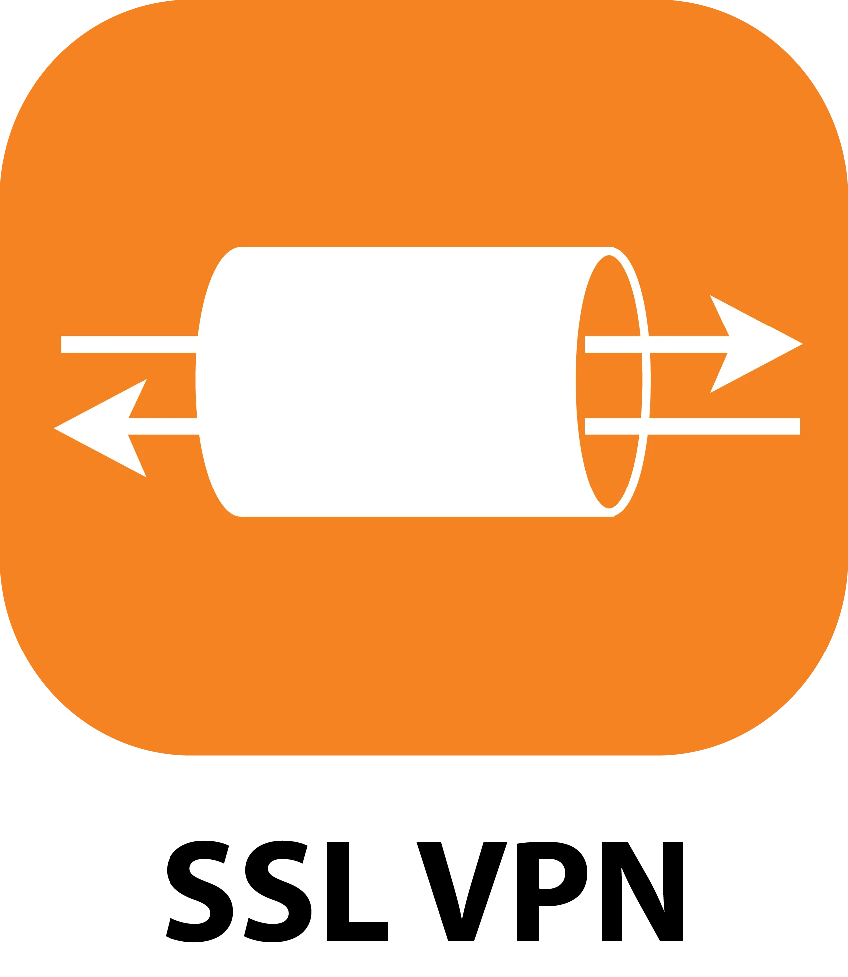 Logo SSL VPN - Accès distant par TLS